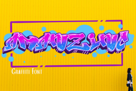 Amanzinc Graffiti: Urban Style for Bold Designs