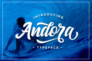 Andora: A Handlettered Font with a Casual Feel