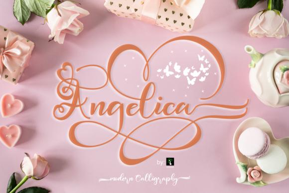 Angelica: A Graceful Script Font for Elegant Design