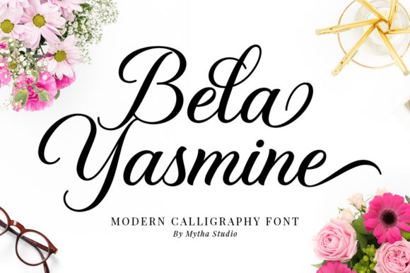 Bela Yasmine: A Friendly Handwritten Font for Creative Projects