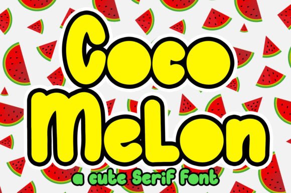 Cocomelon: The Bold Serif for Maximum Impact