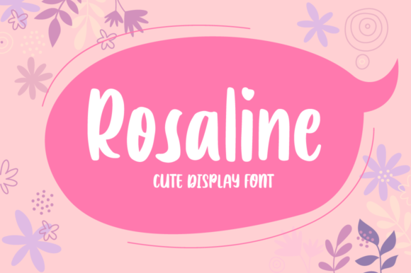 Discover Rosaline: A Handwritten Font for Effortless Elegance