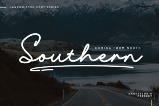 Discover the Elegance of Southern, a Handwritten Font