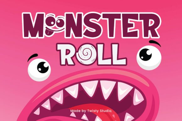 Discover the Playful Charm of Monster Roll Font