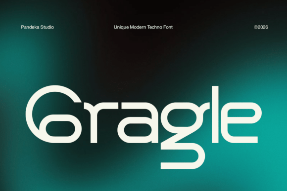 Gragle: The Futuristic Display Font for Modern Tech Design