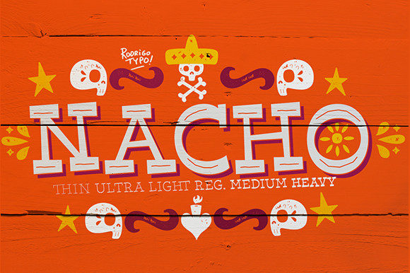 Nacho: A Slab Serif Font with Mexican Soul