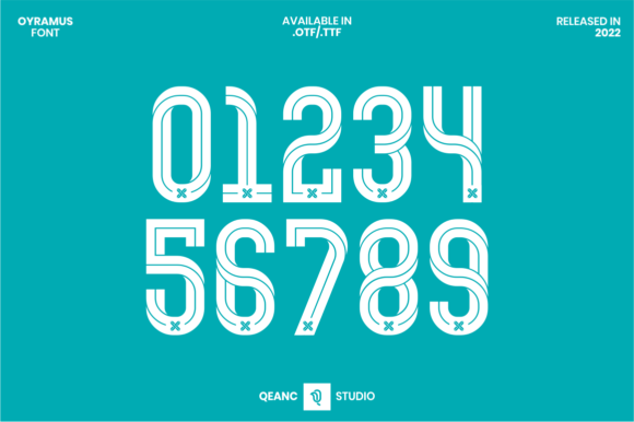 Oyramus: A Modern Display Typeface