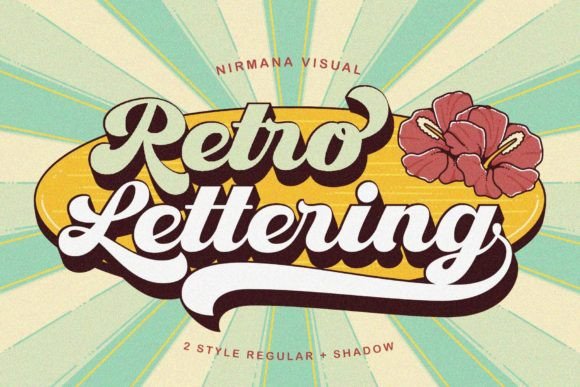 Retro Lettering: A 70s-Inspired Display Typeface