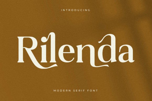 Rilenda: A Modern Serif for Elegant Designs