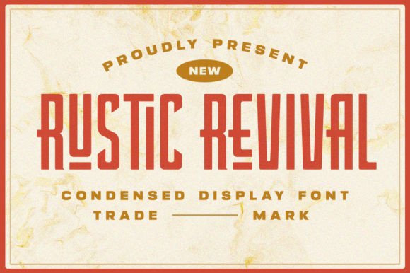 Rustic Revival: Unique Ligatures for Standout Designs