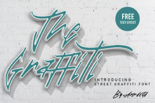 The Graffiti Font: Fun Brush Lettering for Creative Designs